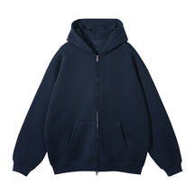 350GSM Loose Fit Zip Up Hoodie