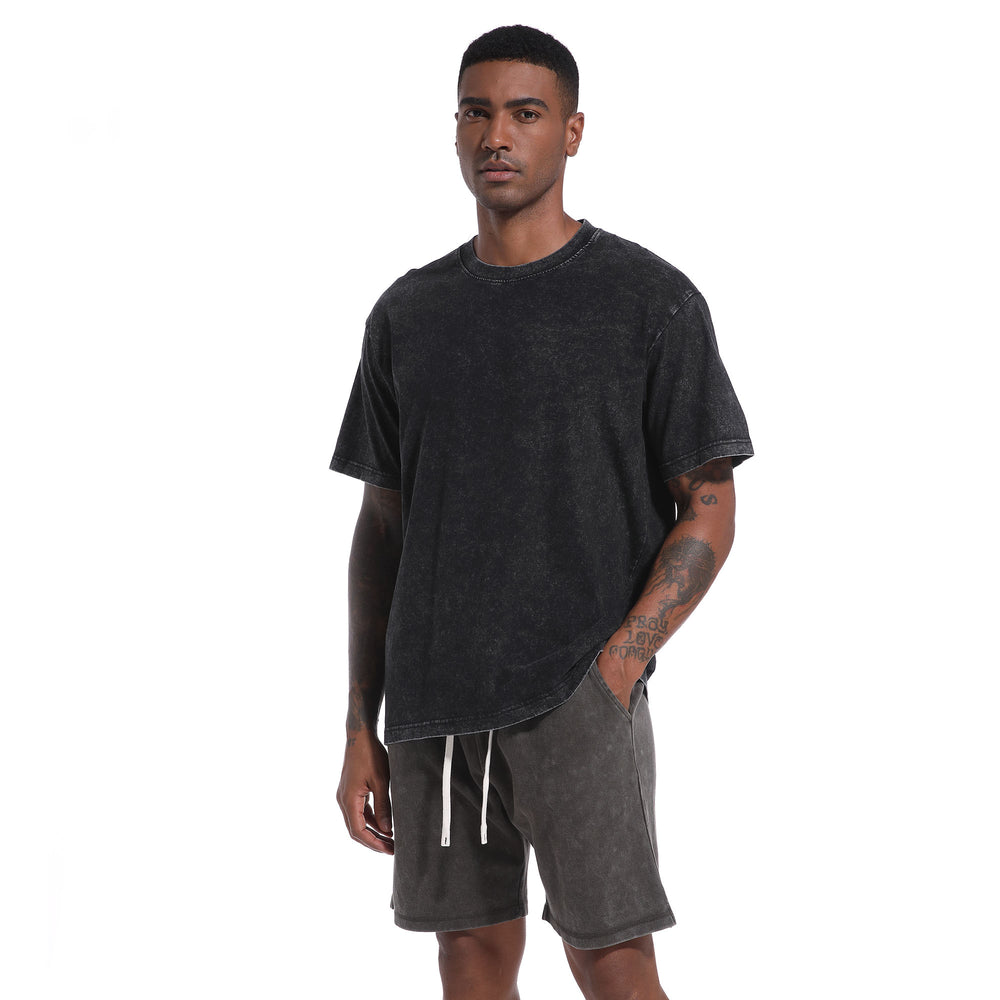 Essential Tees 8-Pack – 230GSM Heavy Loose Fit Washed T-Shirt